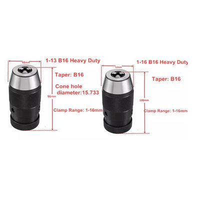 2mm-13mm Keyless Drill Chuck High Precision Self Locking Drill Chuck
